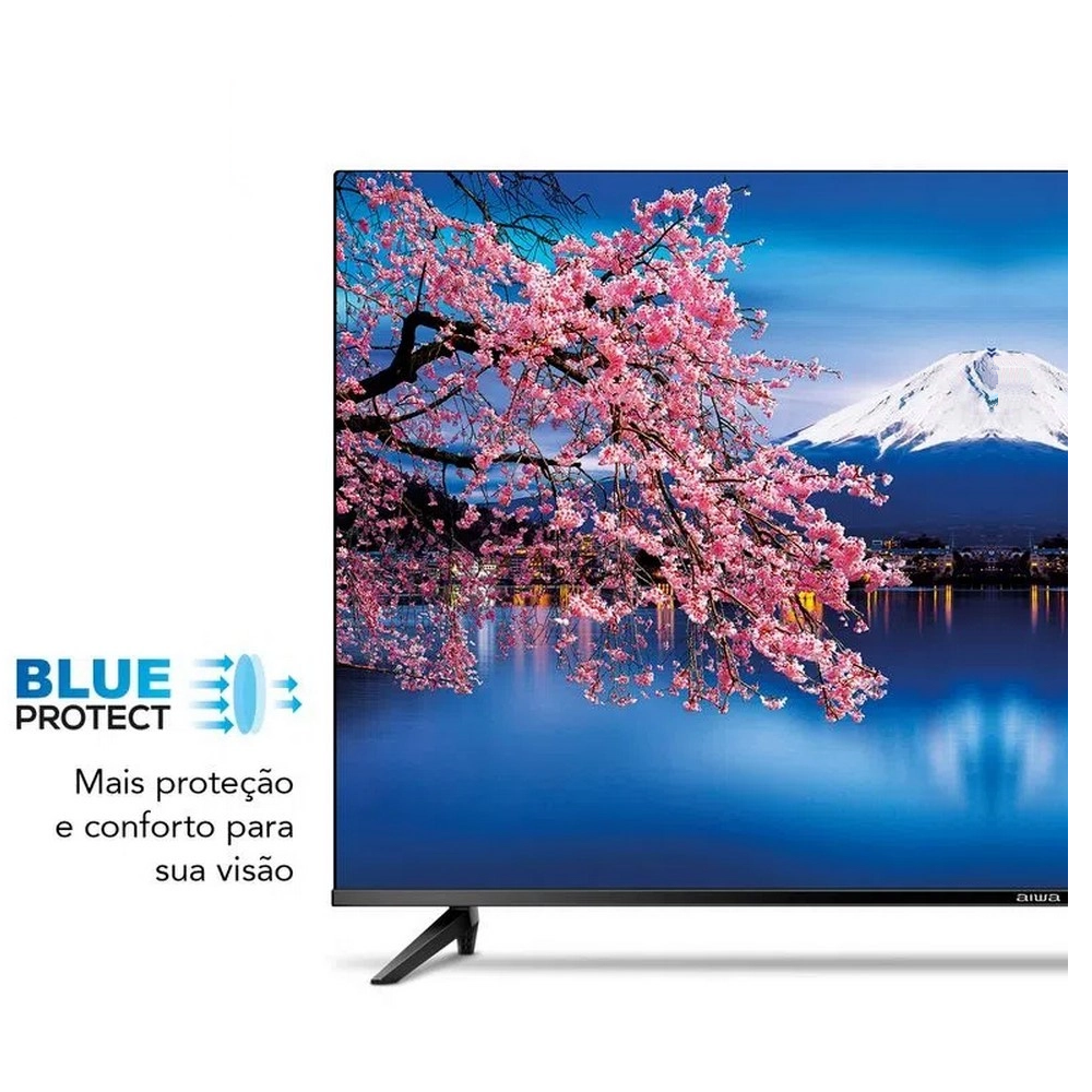 Smart TV 43 Polegadas Aiwa FHD Android Borda Ultrafina 2 HDMI 2 USB Quad Core BL02, , large image number 4