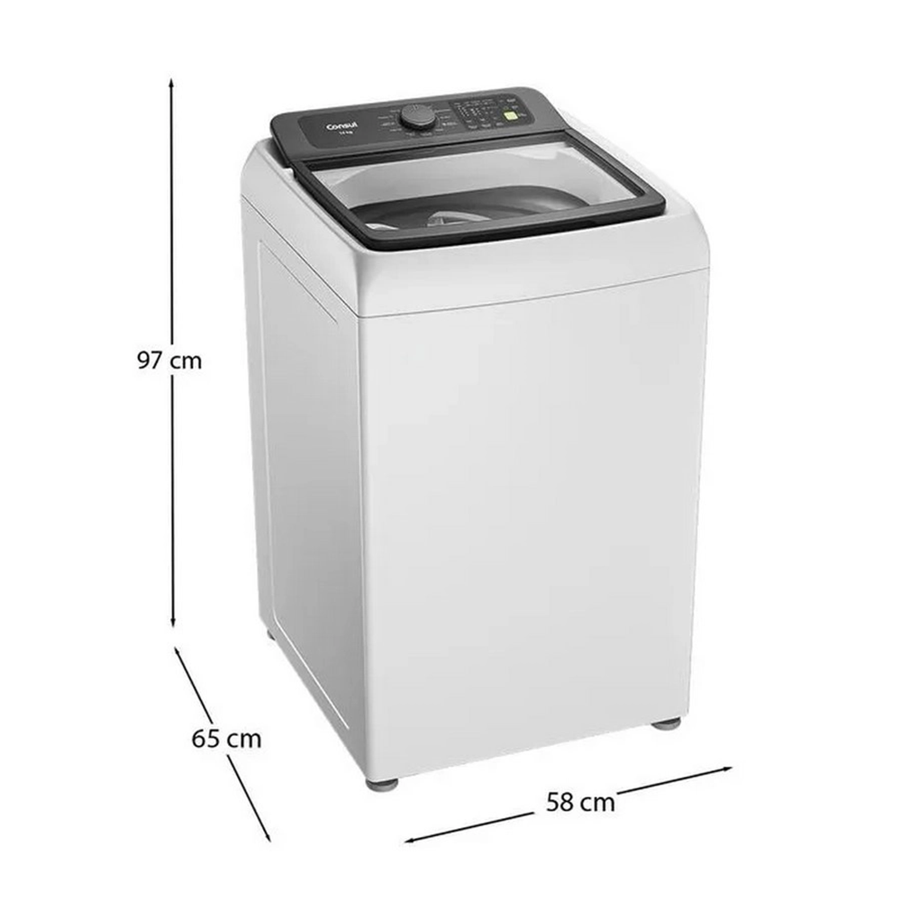 M&aacute;quina de Lavar Roupas Consul 14kg 220V CWN14ABBNA Branca, , large image number 8
