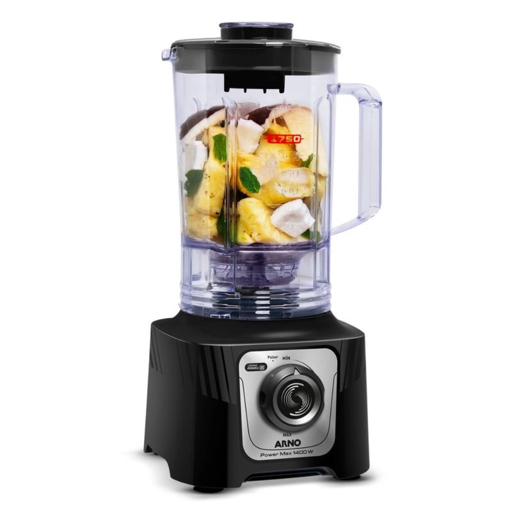Liquidificador Arno Power Max LN65 com Confort Control 1400W Preto 220V, , large image number 1