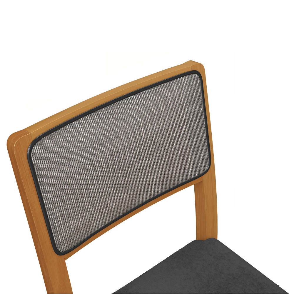 Conjunto Mesa de Jantar Retangular Premium 6 Cad Lola Kappesberg CSJ022CA 160x90 Canela/Chumbo, , large image number 5