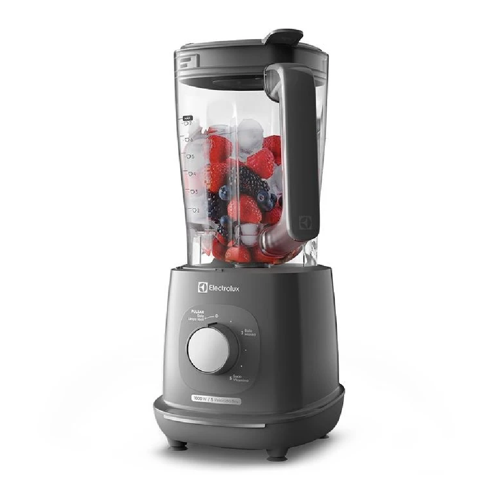 Liquidificador Electrolux Cinza 5 Velocidades Efficient TriForce 2.7L EBL1000 220V 1000W, , large image number 1