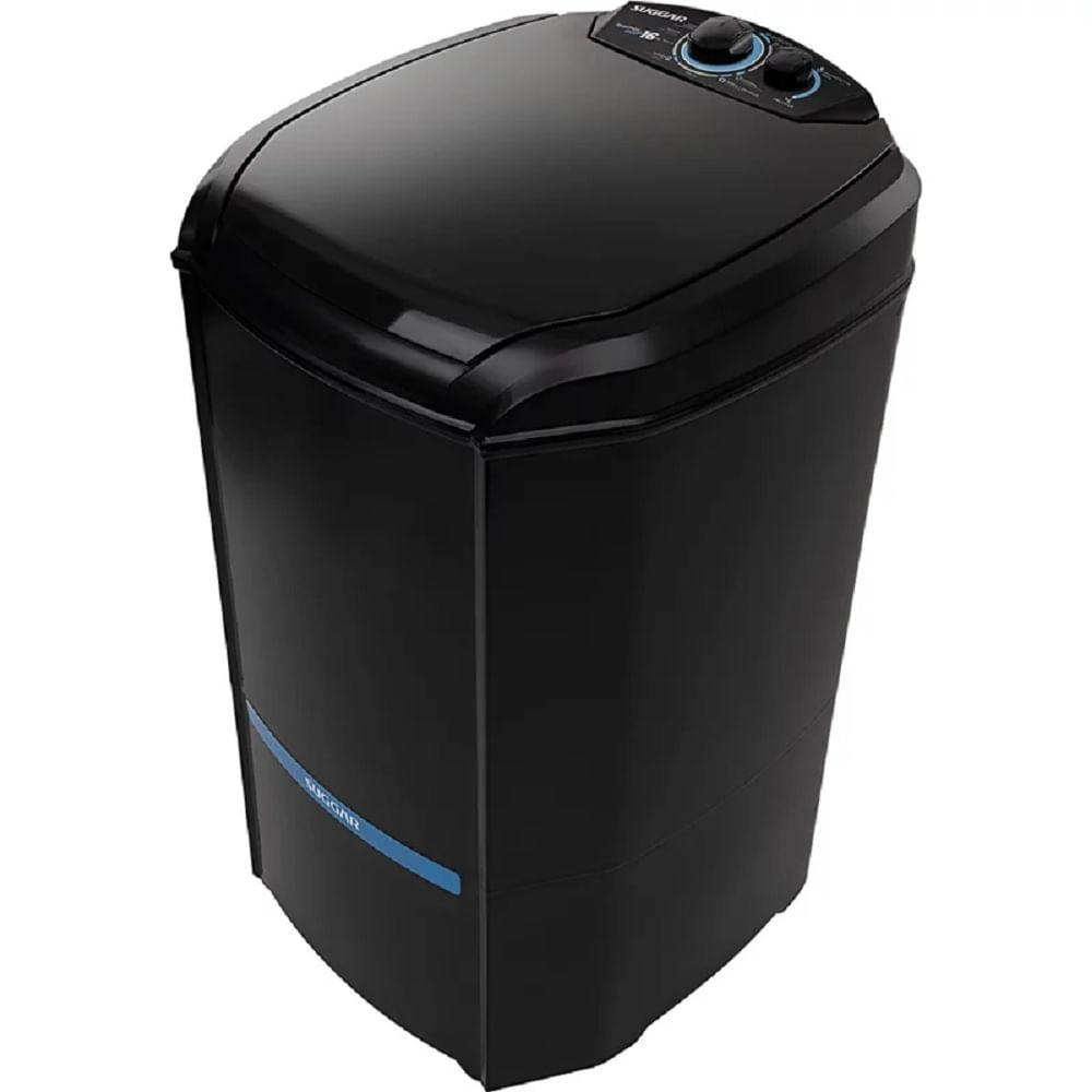 Tanquinho Semiautomático Suggar 16KG Lavamax LC1622PT 550W - Preto, , large image number 2