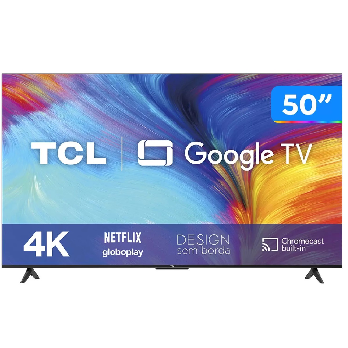 Smart TV 50 Polegadas TCL LED 4K Wifi Bluetooth Comando de Voz 3 HDMI 50P635, , large image number 0