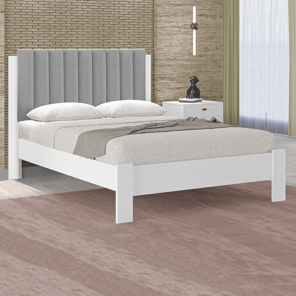 Cama Casal MDF Atenas 195x149x113,50 Tuboarte, , large image number 0