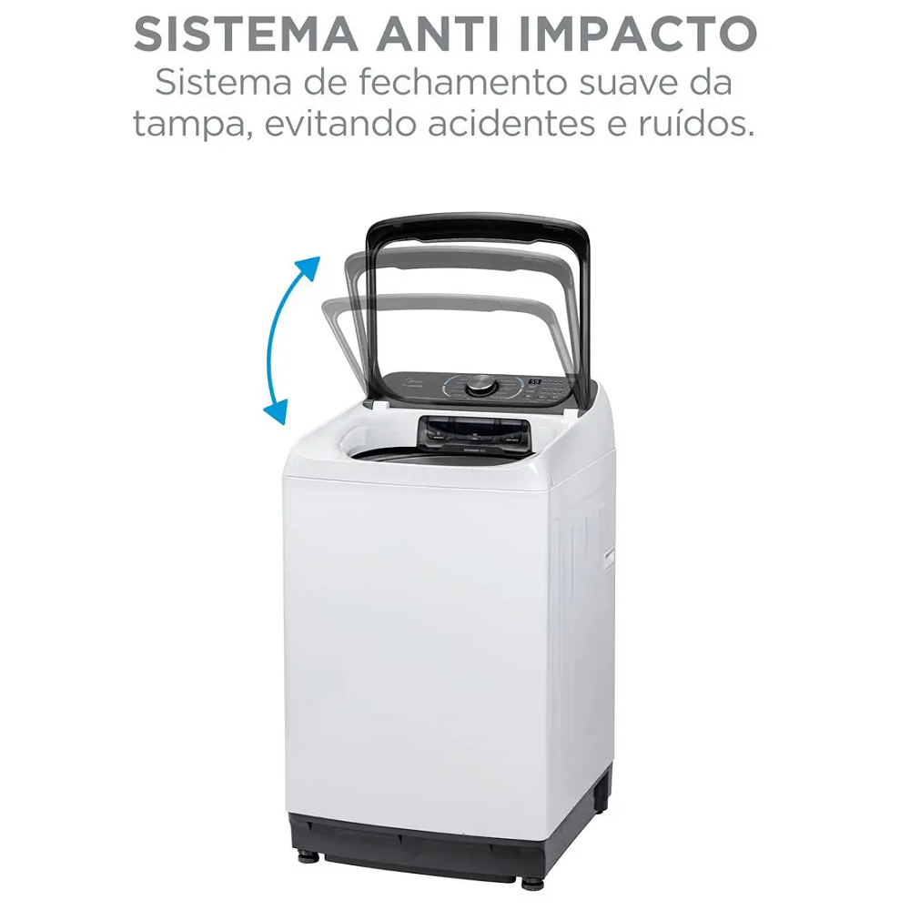 Máquina de Lavar Roupas Midea 16Kg 220V MA512W160WK-05 Branca, , large image number 4
