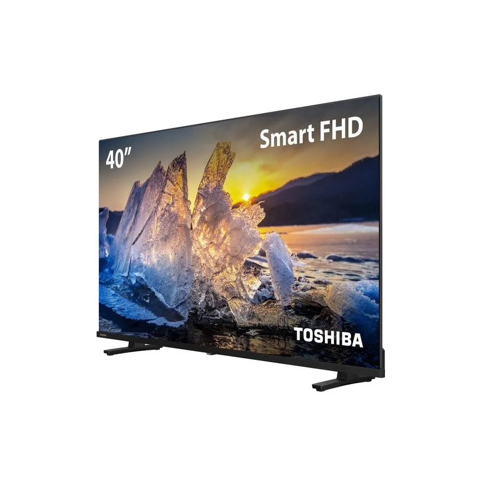 Smart TV 40 Polegadas Toshiba DLED FHD Wi-Fi VIDAA 2 HDMI 2 USB 40V35MS TB028M, , large image number 2