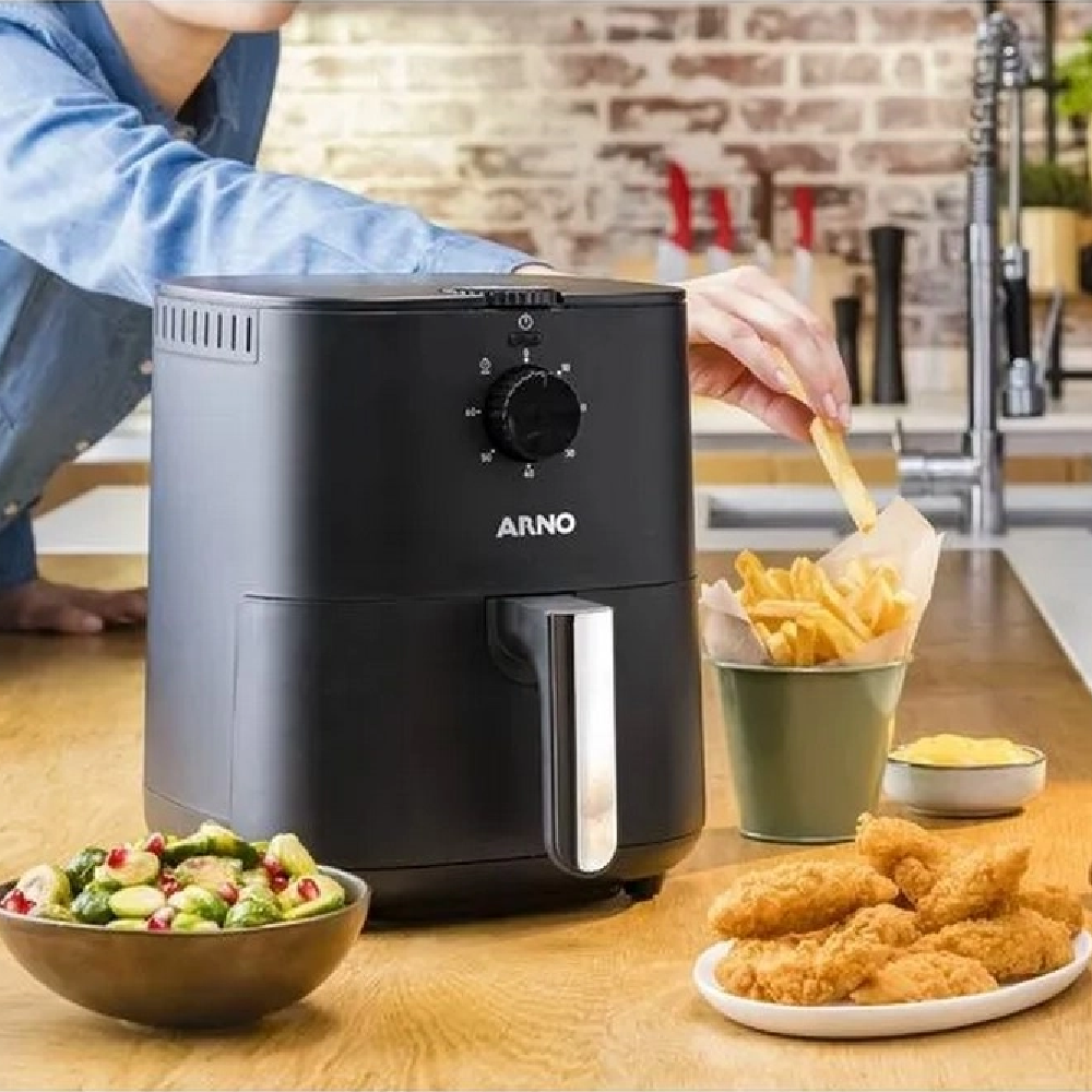 Fritadeira Elétrica Air Fryer Arno Sem Óleo 3,5 Litros 1430W 220V Essential AFE3, , large image number 5