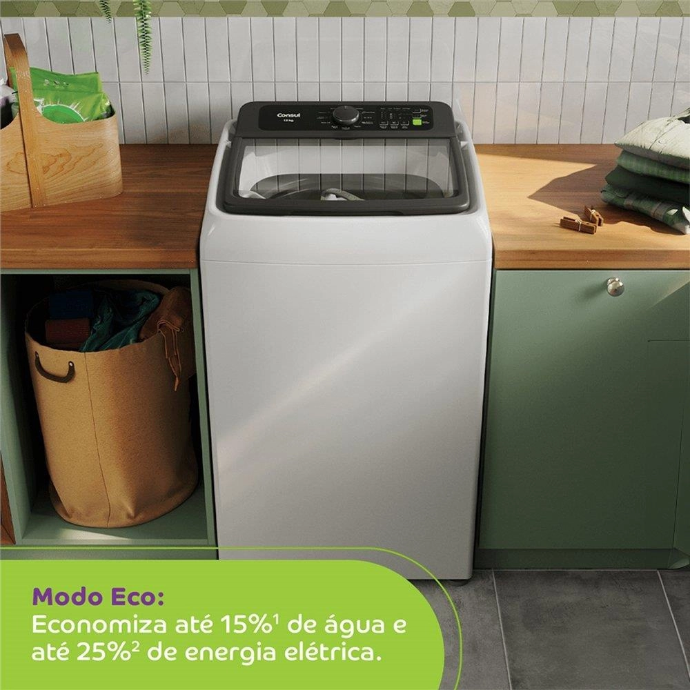 Máquina de Lavar Roupas Consul 13kg 220V CWN13AB Branca, , large image number 6