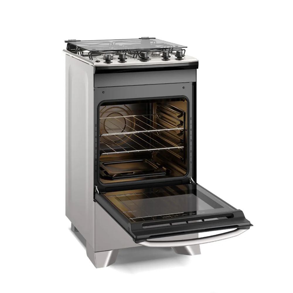 Fogão 4 Bocas Electrolux Mesa Inox Acendimento Automático Prata Efficient FE4IS Bivolt, , large image number 3