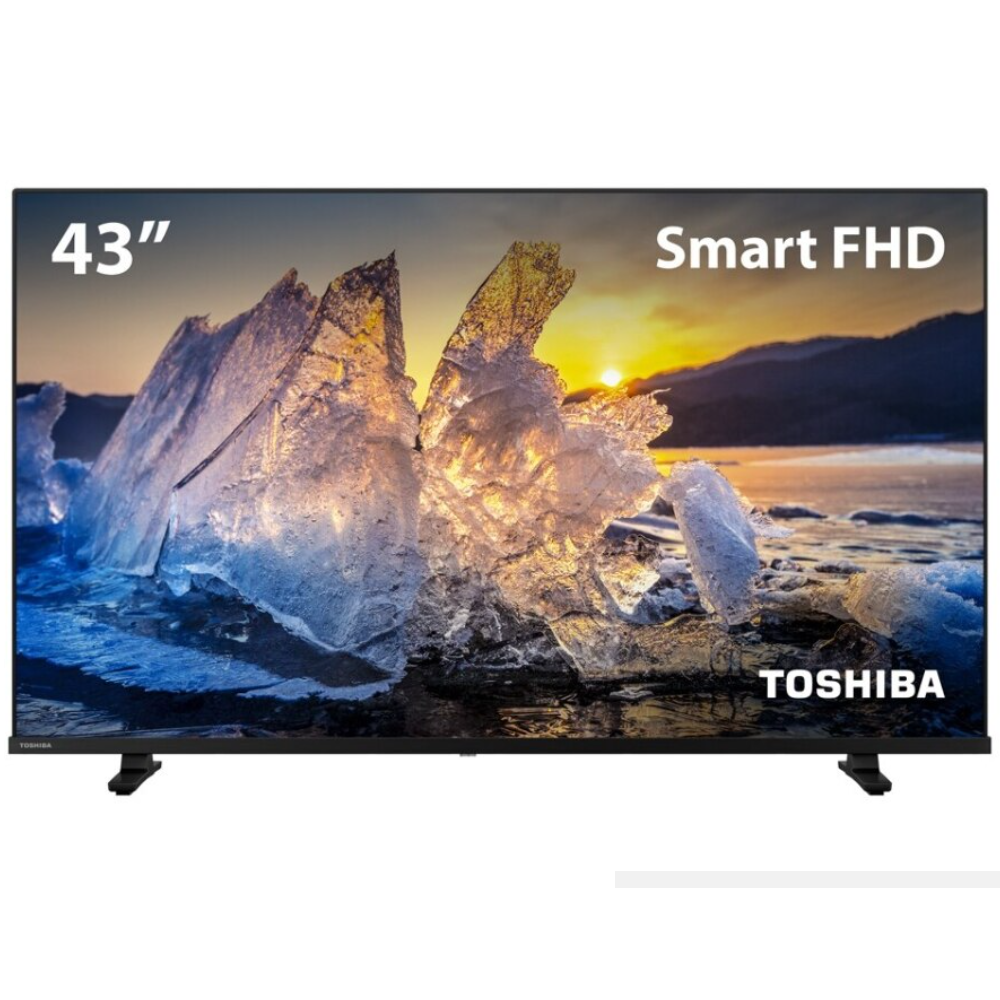 Smart TV 43 Polegadas Toshiba DLED Wi-Fi VIDAA 2 HDMI 2 USB 43V35MS TB021M