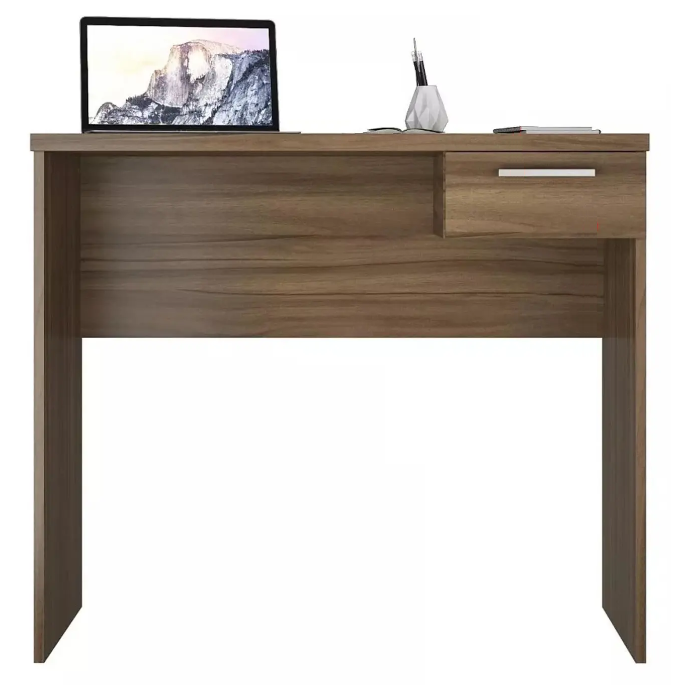 Escrivaninha 1 Gaveta Nogal/Trend 90cm Notável Office NT 2000