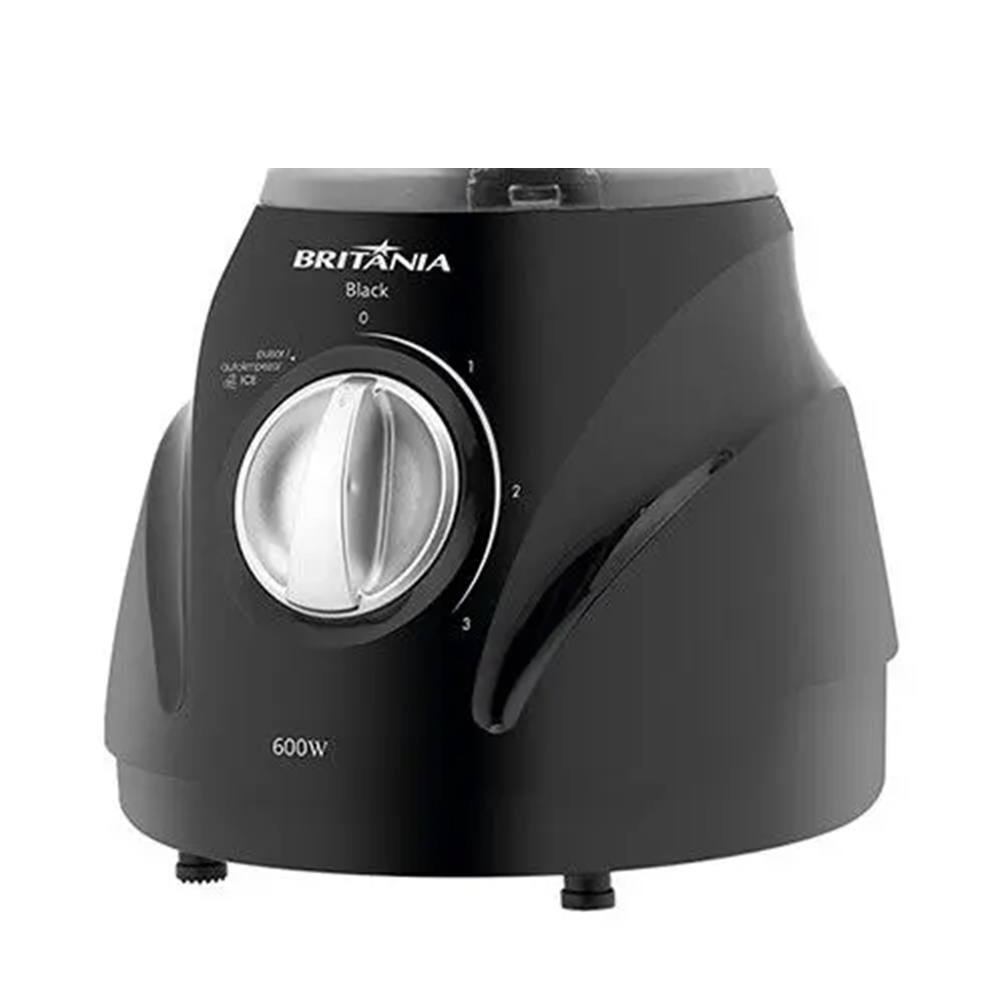 Liquidificador Britânia Preto 3 Velocidades + Pulsar 2,1L Black 220V 600W, , large image number 4
