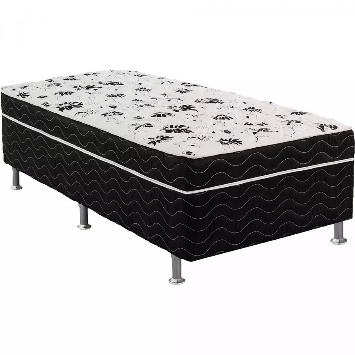 Cama Box Solteiro Conjugada Espuma D28 Maximo 88x188x58 cm Ortobom, , large image number 0