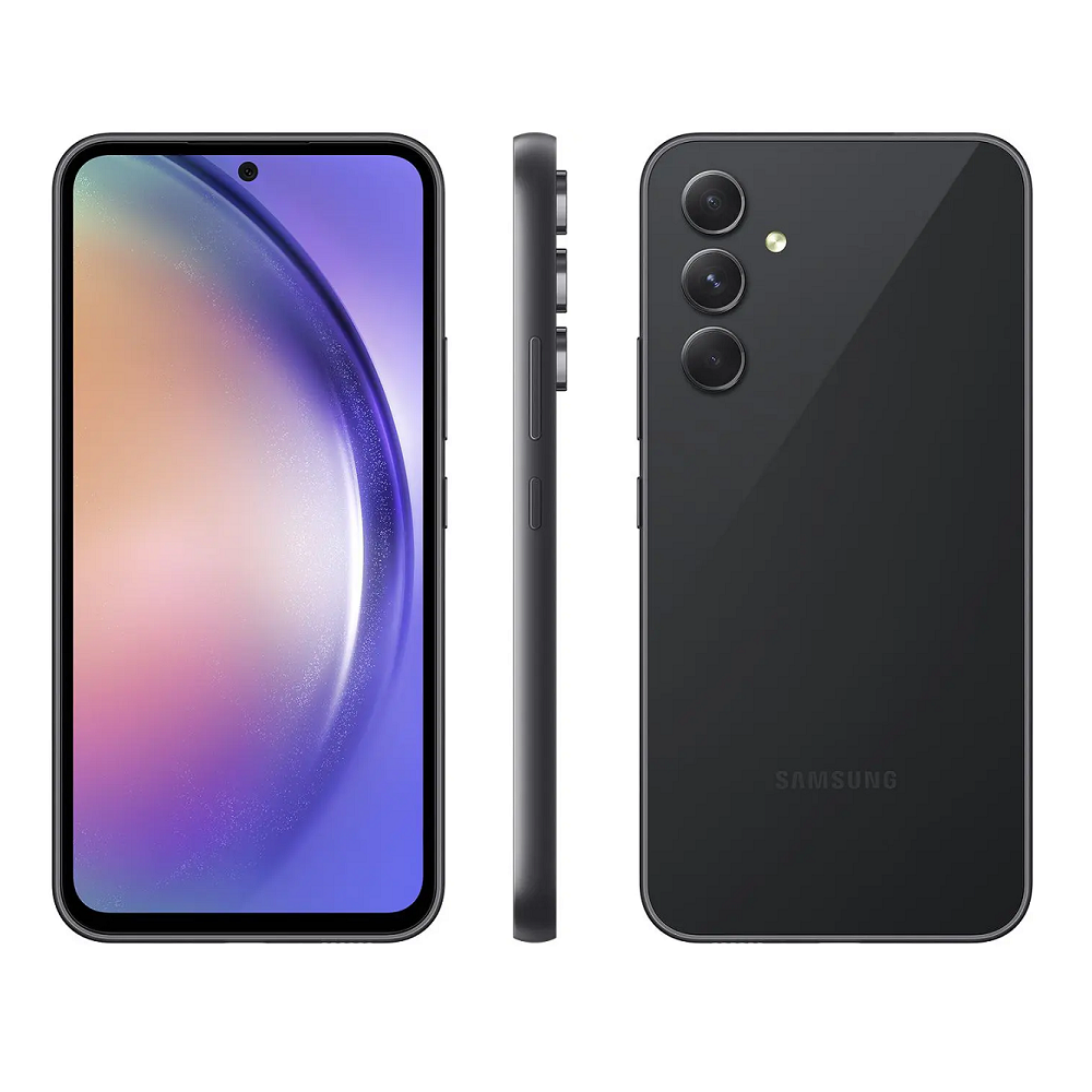 Smartphone Samsung A54 A546 Octa-Core 8GB RAM Tela 6,4" Preto 128GB 5G