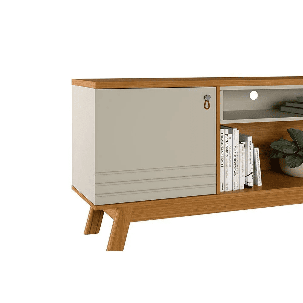 Rack para Tv at&eacute; 75 Polegadas Nature/Off White Linea Colorado, , large image number 4