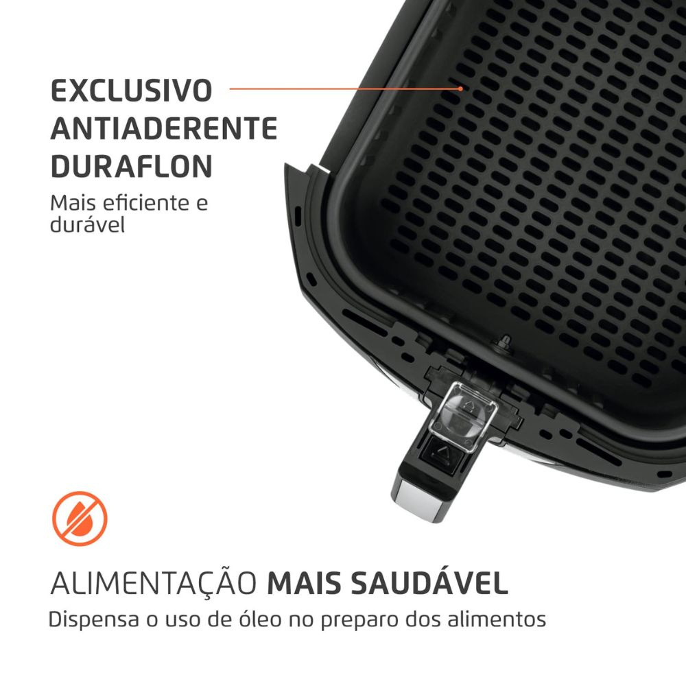 Fritadeira Elétrica Air Fryer Mondial Sem Óleo 6L 1900W 220V AFN-60, , large image number 5
