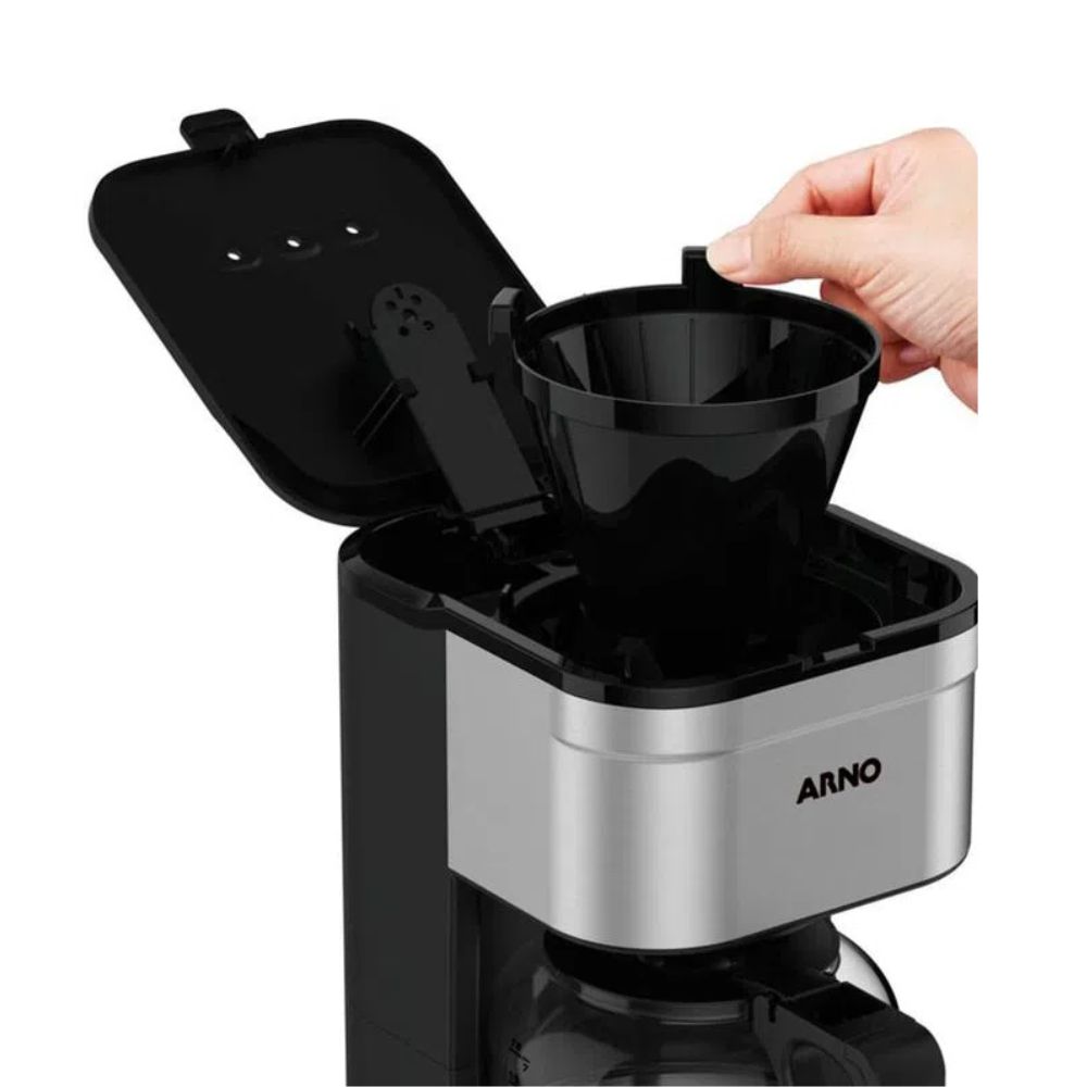 Cafeteira Elétrica Arno Preferita Inox 18 Xícaras Jarra 750ml CFPF 220V, , large image number 2