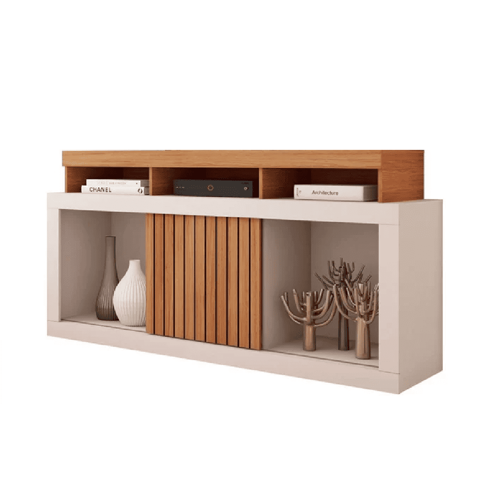 Rack para TV At&eacute; 55 Polegadas Freij&oacute;/Off White 136 cm Caemmun Drag&atilde;o, , large image number 1