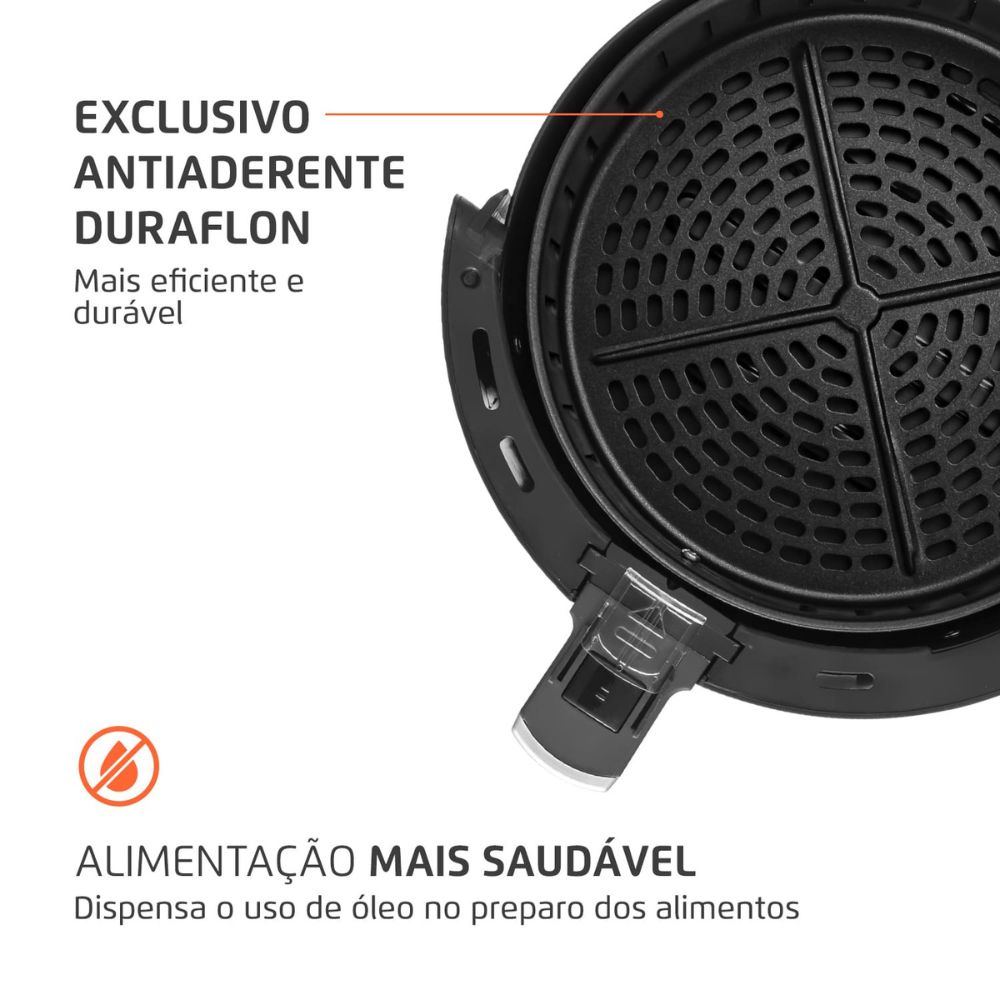 Fritadeira Elétrica Air Fryer Mondial Sem Óleo 3,5 Litros 220V AF31, , large image number 5