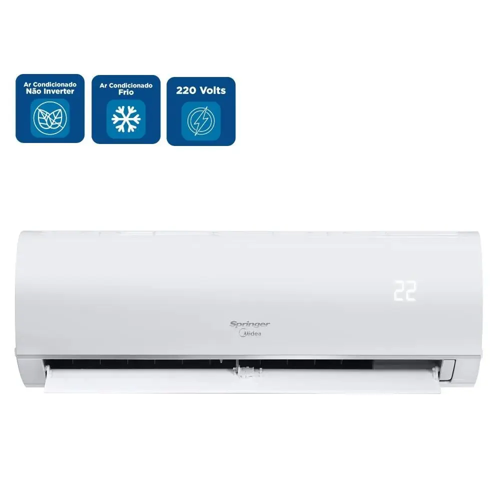 Ar Condicionado Split Inverter Springer 18000 Btus 42AFVCI18S5 38TVCI18S5 220V AirVolution, , large image number 1