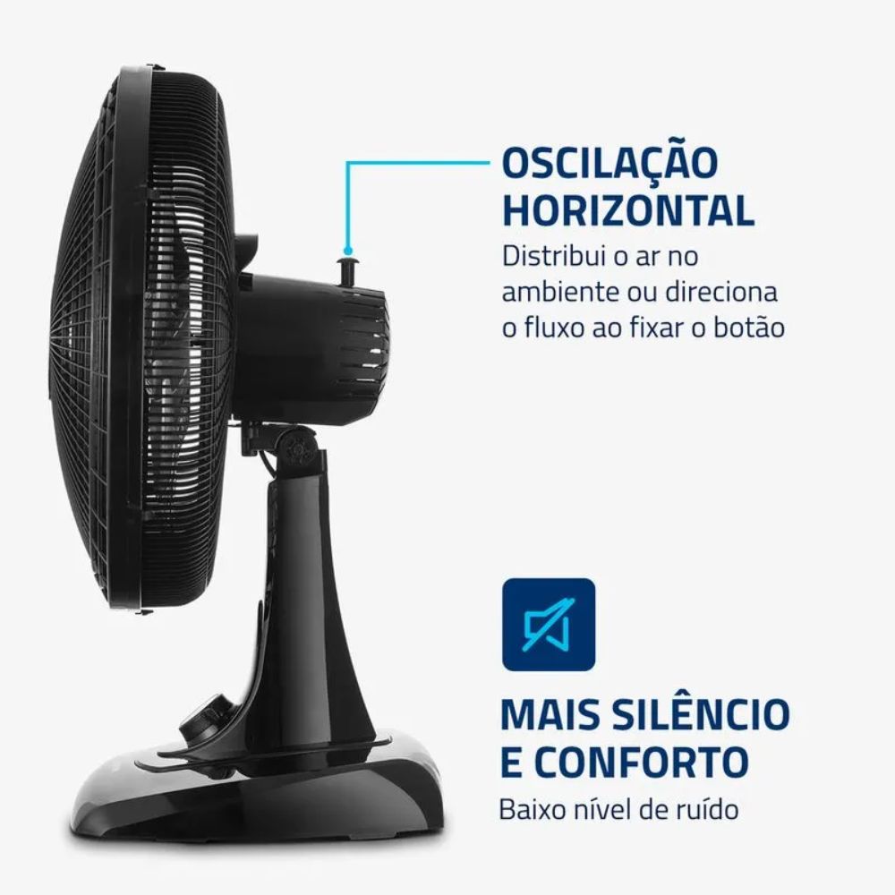 Ventilador de Mesa Mondial 40cm 6 Pás 220V VSP-40-B, , large image number 3