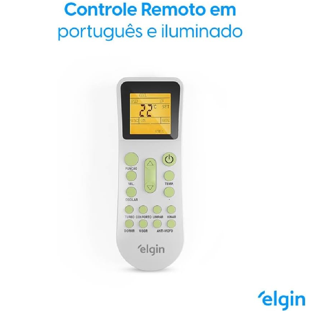 Ar Condicionado Split Elgin 12000 BTU's Eco Inverter 2 45HJFI12C2WD/45HJFE12C2CD 220V, , large image number 3