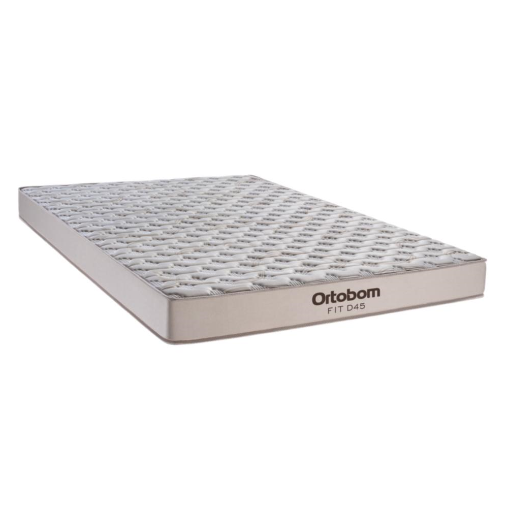 Colchão Casal Espuma D45 FIT 138x188x20 cm Ortobom