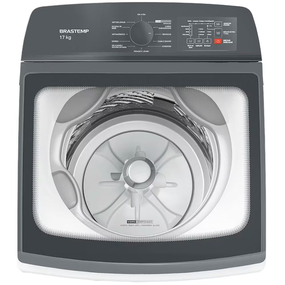 Máquina de Lavar Roupas Brastemp 17kg 220V BWK17ABBNA Branca, , large image number 2