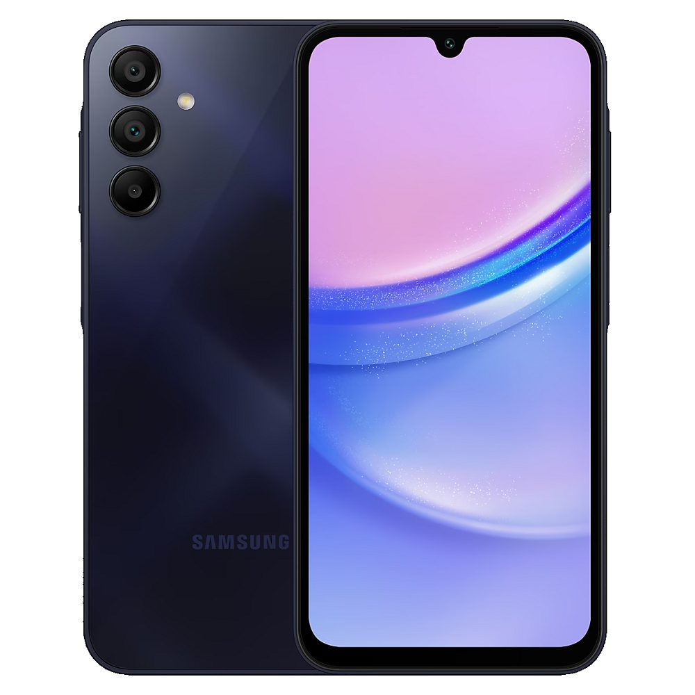 Smartphone Samsung A15 SM-A155 Octa-Core 4GB RAM Tela 6,5" Azul Escuro 128GB 4G