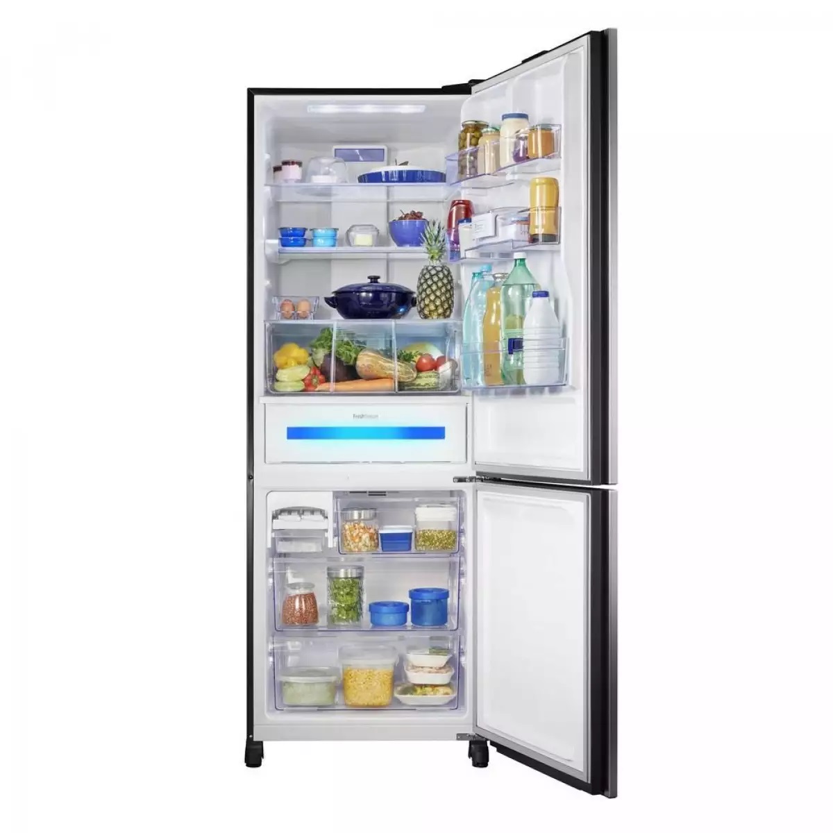 Geladeira Frost Free Panasonic Inverse e Inverter 2 Portas Preta 480L 220V NR-BB71GVFBB, , large image number 1