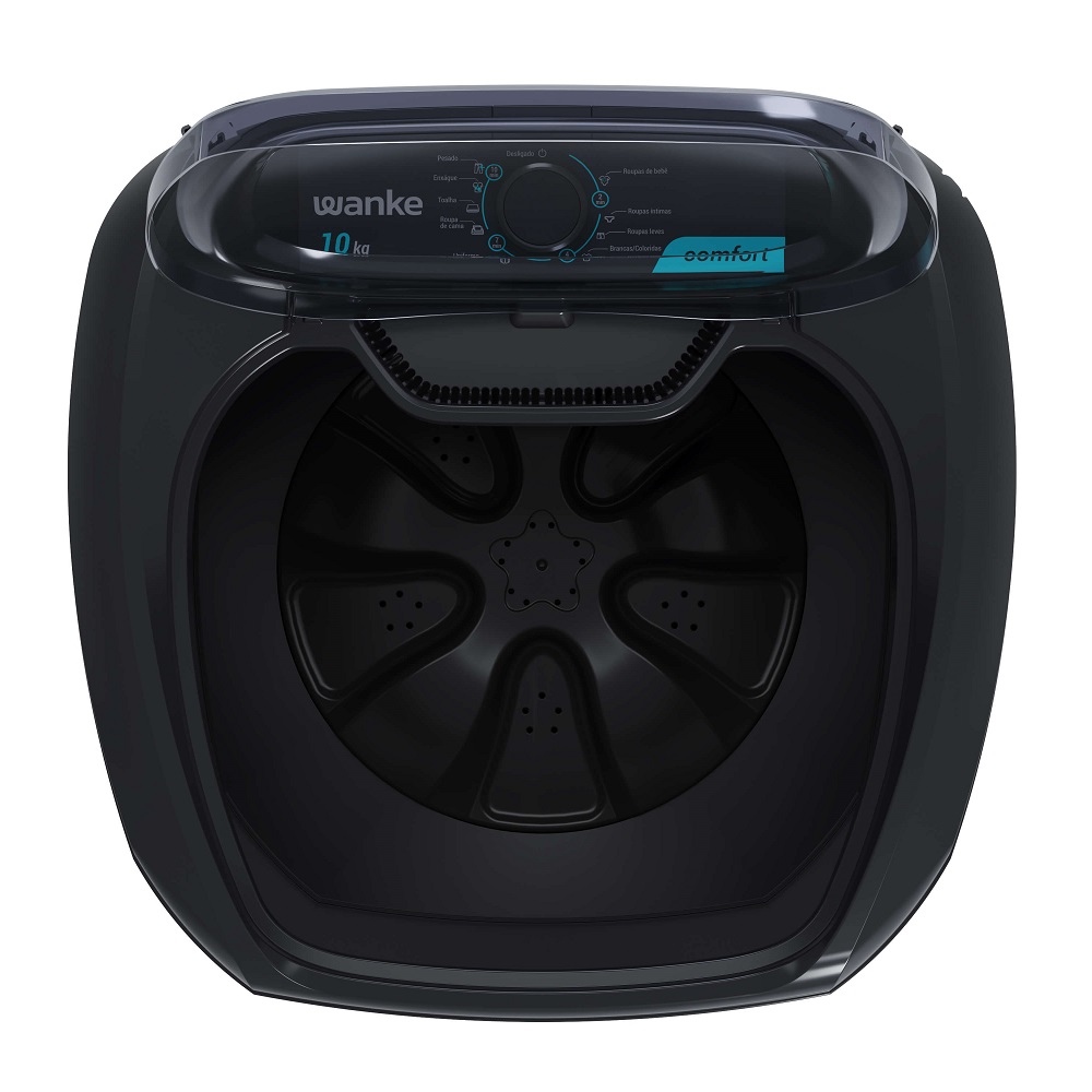 Tanquinho de Lavar Roupas Wanke 10kg 220V LWBE100T - Preto, , large image number 5