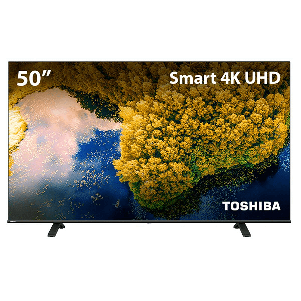 Smart TV 50 Polegadas Toshiba DLED 4K 3 HDMI 50C350L