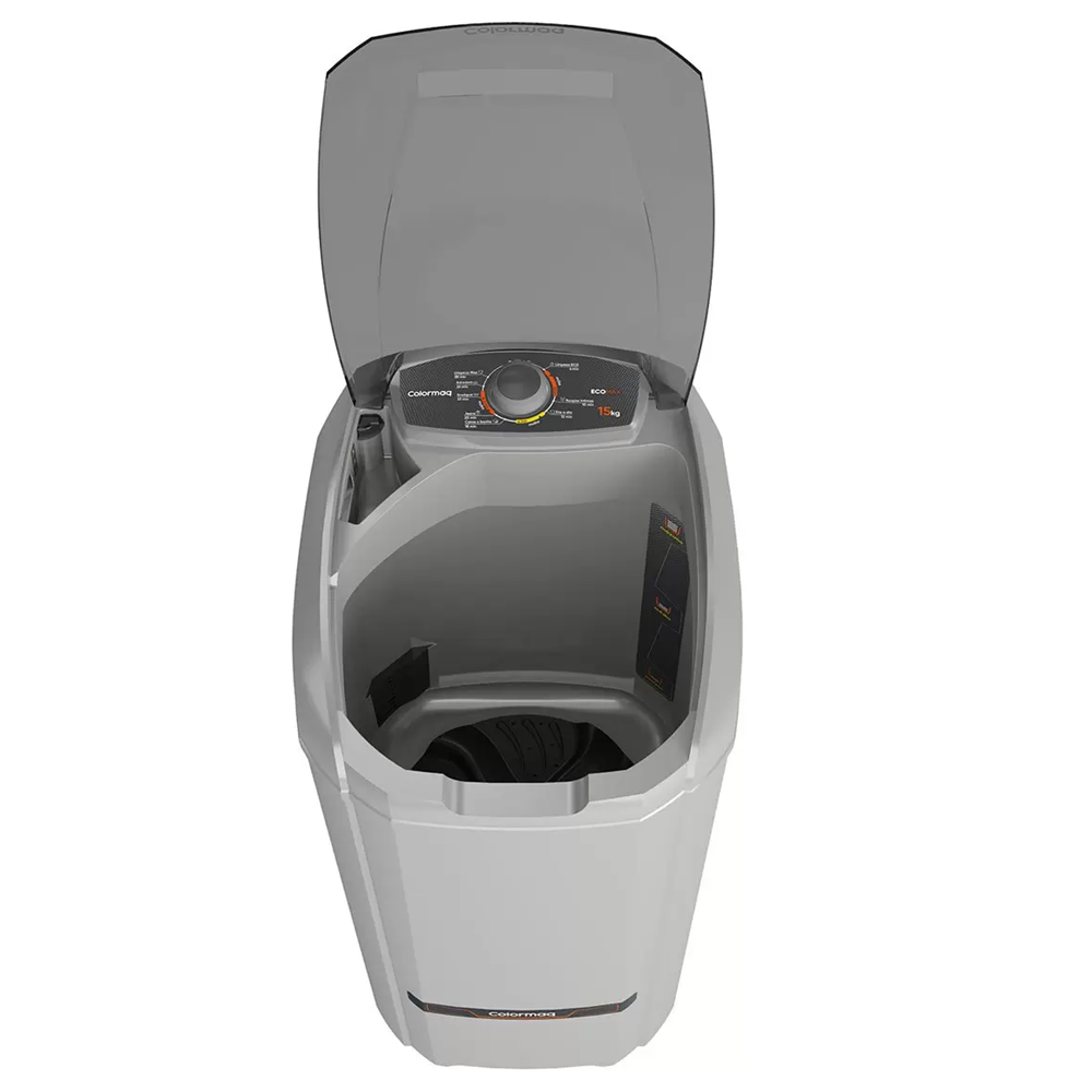 Tanquinho de Lavar Roupas Colormaq 15kg 220v LCS15 - Prata, Prata, large image number 2