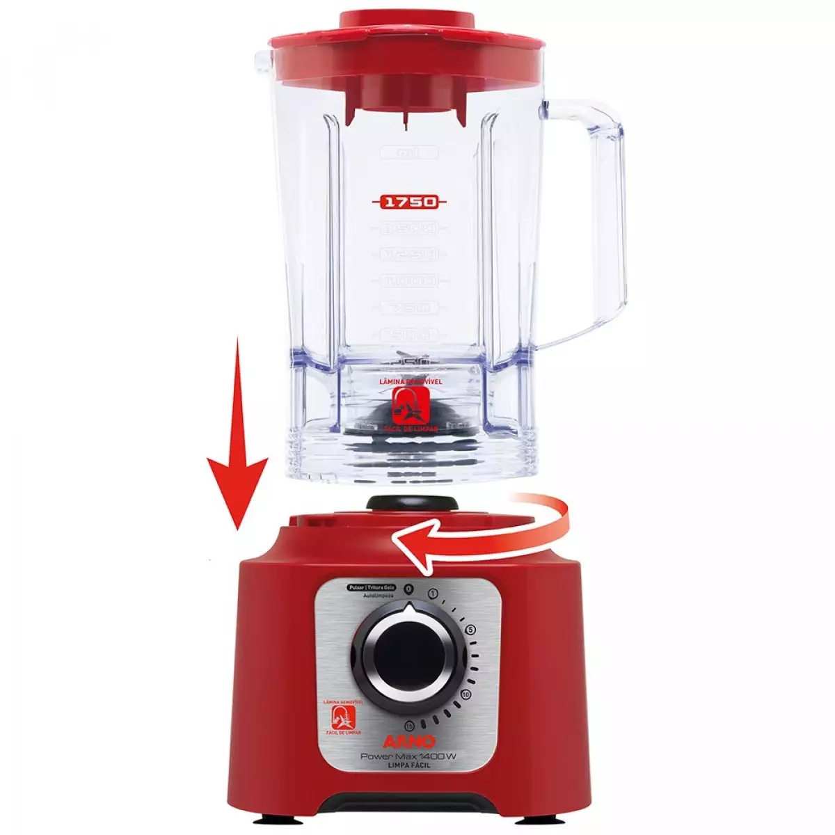 Liquidificador Arno Power Max 1400 LN56, , large image number 2