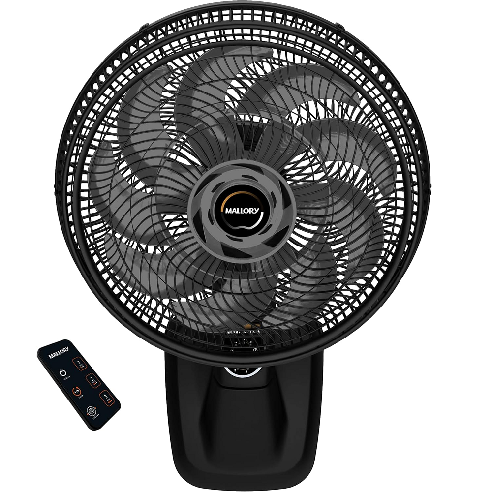 Ventilador de Parede Mallory 40cm Smart Control 15 P&aacute;s 140W 220V com Controle Remoto, , large image number 2