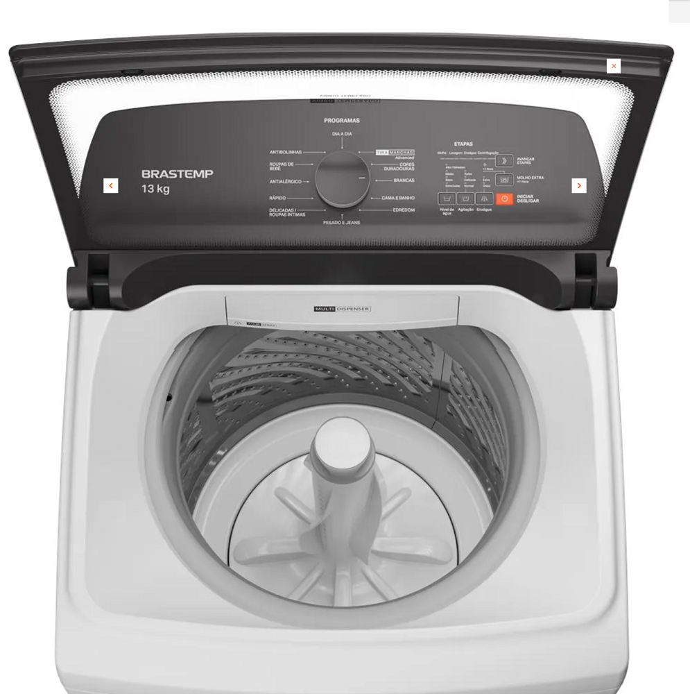 Máquina de Lavar Roupas Brastemp 13kg 220V BWK13AB Branca, , large image number 3