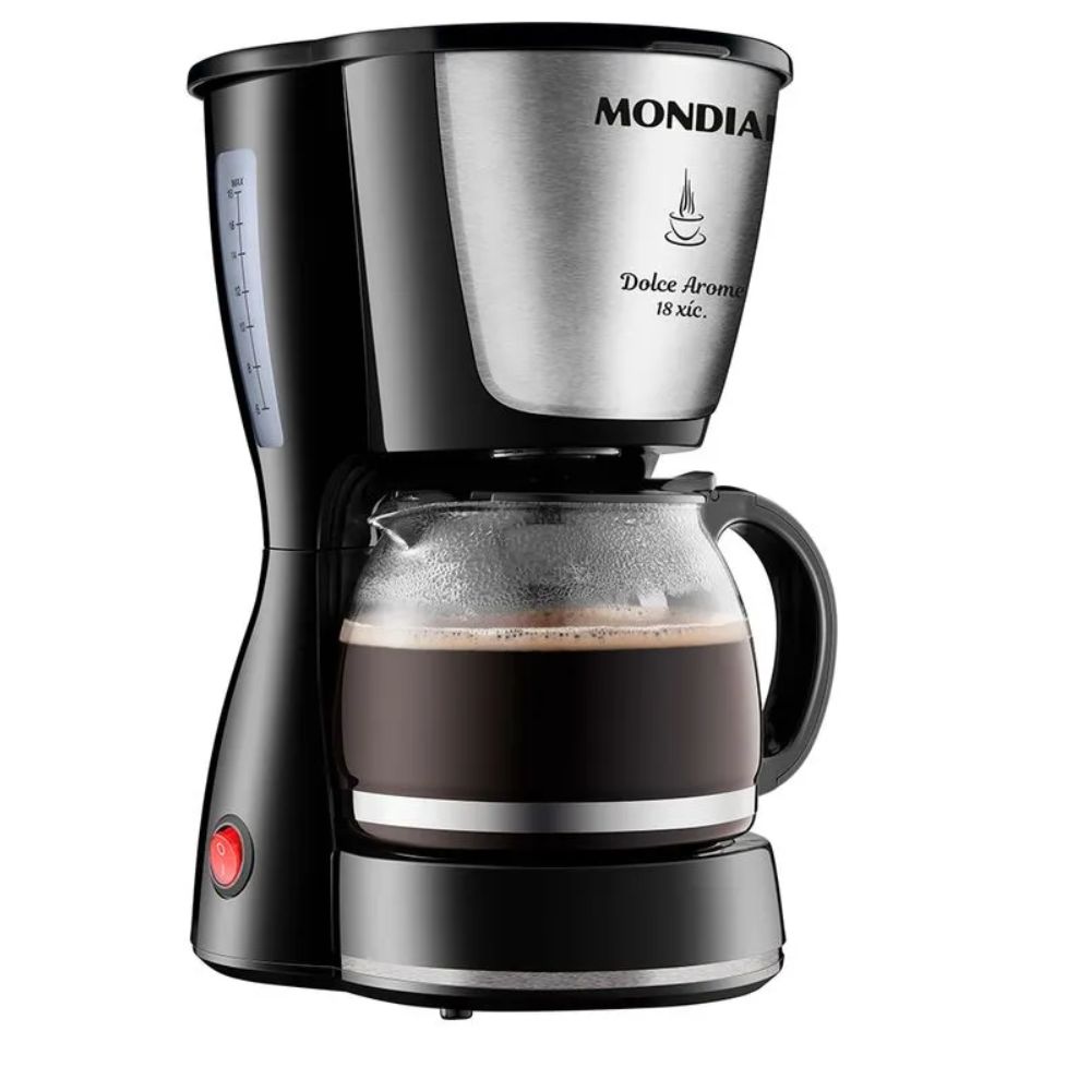 Cafeteira Mondial Dolce Arome C-30 18 Xícaras 220V Preto 550W, , large image number 0