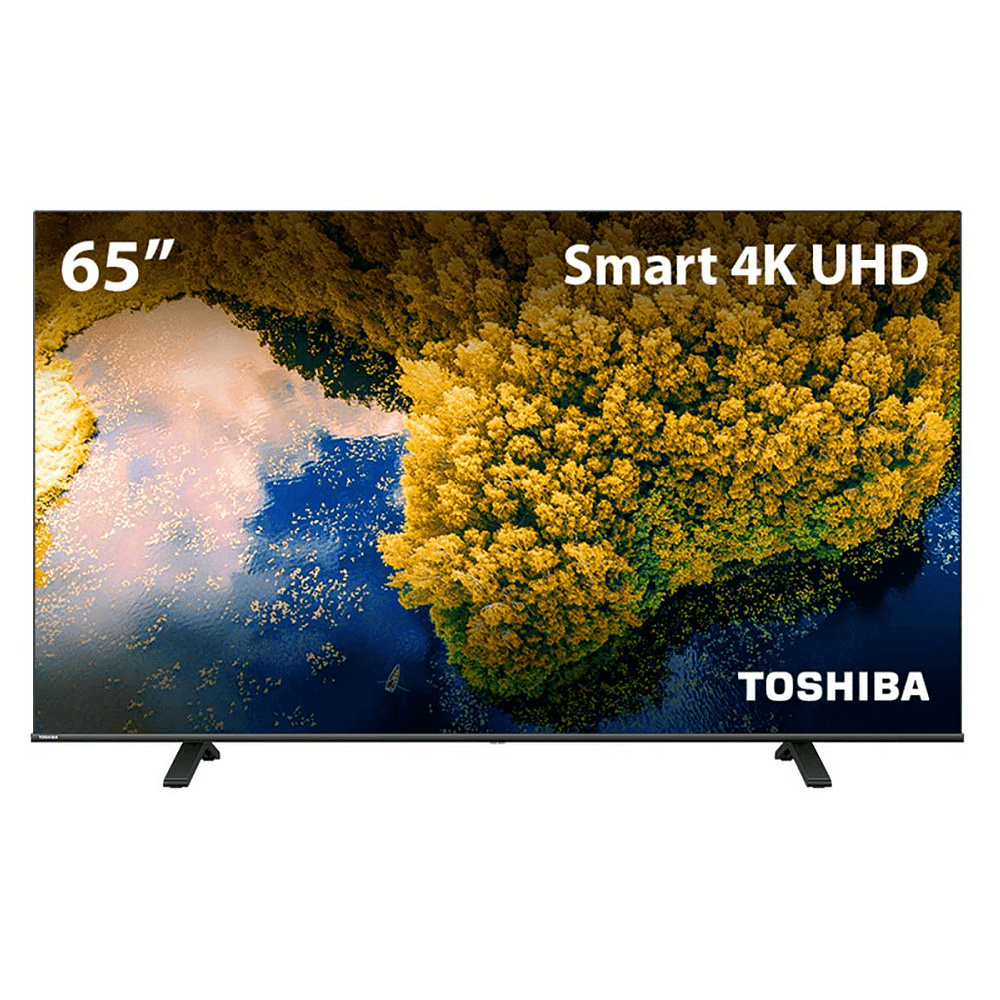 Smart TV 65 Polegadas Toshiba DLED 4K Wi-Fi VIDAA 3 HDMI 2 USB C350L TB010M, , large image number 0