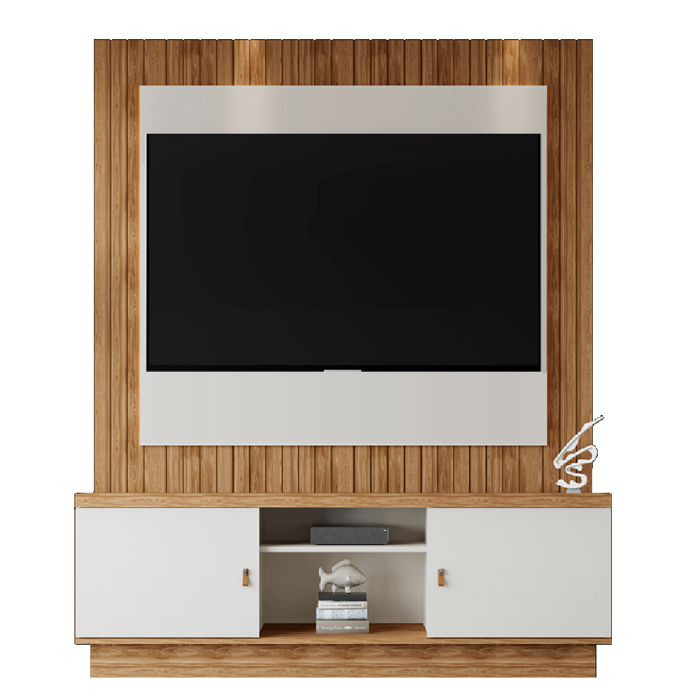 Rack com Painel para Tv até 70 Polegadas Mobler Santos