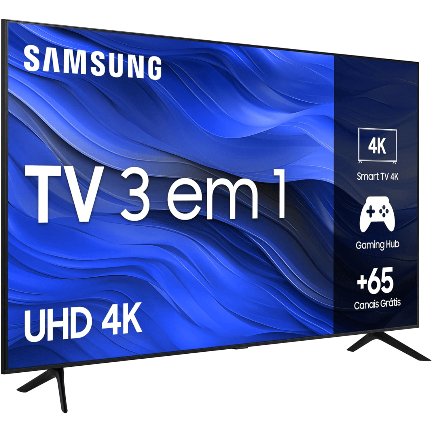 Smart TV 55 Polegadas Samsung Led 4K Wi-Fi Bluetooth Alexa 3 HDMI UN55CU7700, , large image number 1