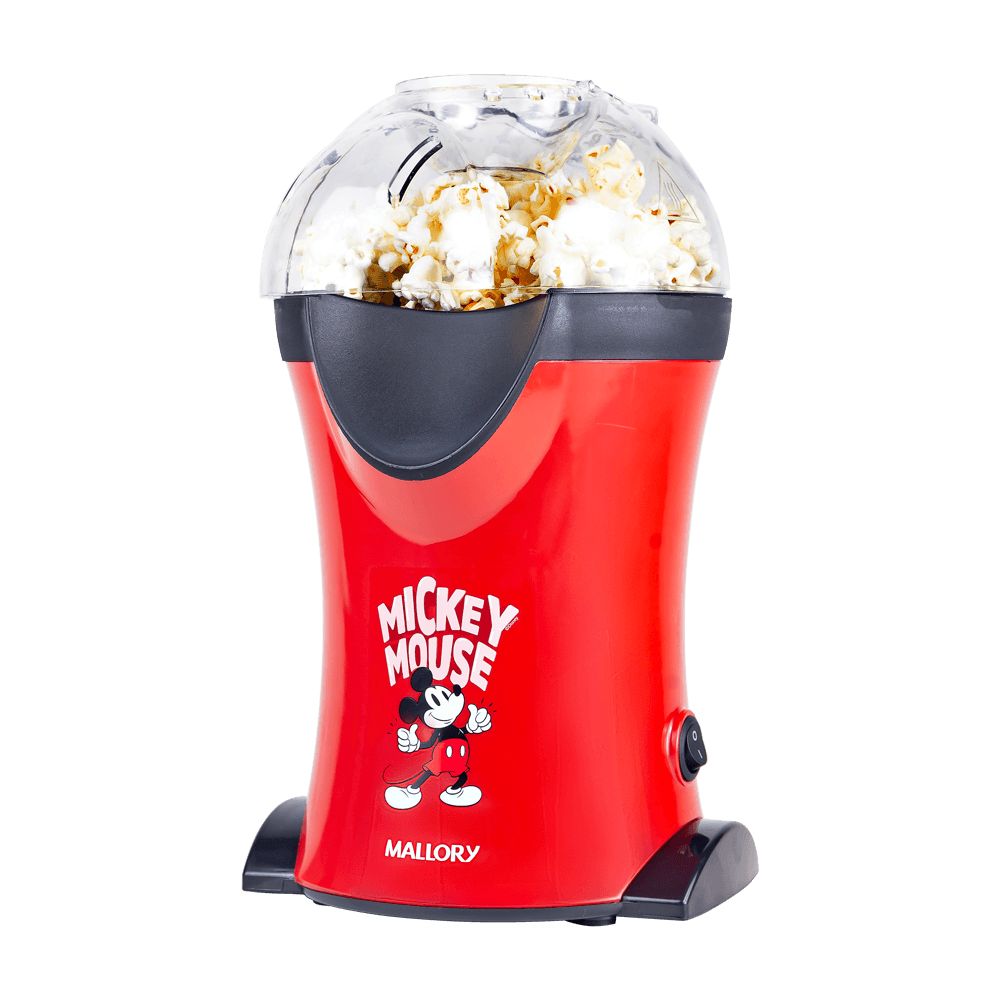 Pipoqueira Elétrica Mallory Mickey Mouse 220V Sem Óleo 1200W Vermelha, , large image number 2