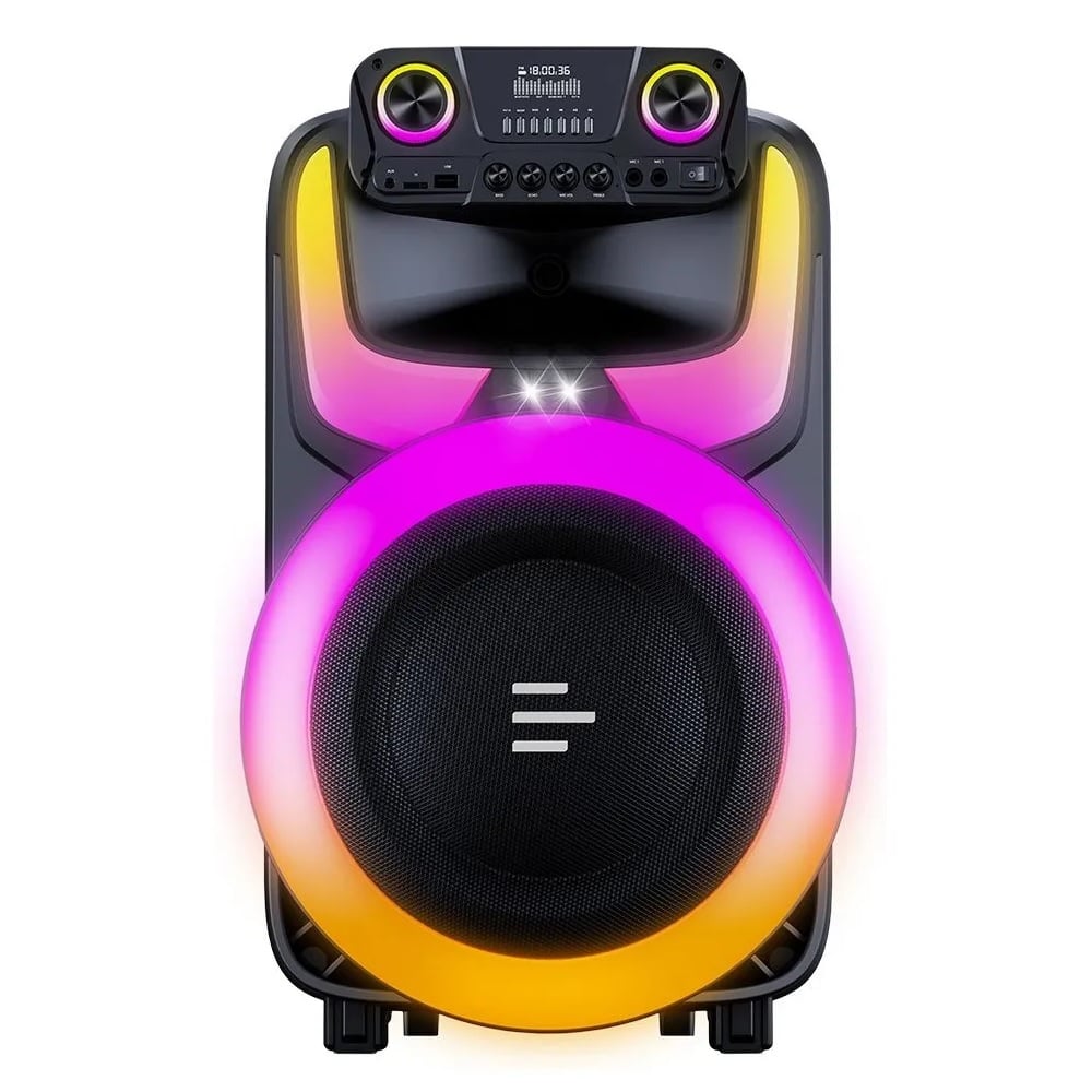 Caixa de Som Pulse Bluetooth 750W Bivolt Burst SP408 12" LED, , large image number 1