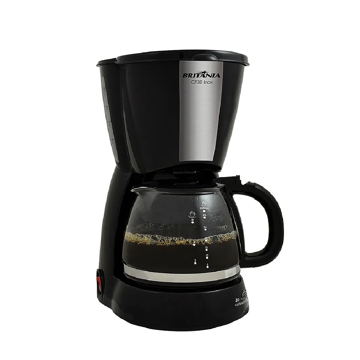 Cafeteira Elétrica Britânia Inox 30 Xícaras 220V CP30, , large image number 0