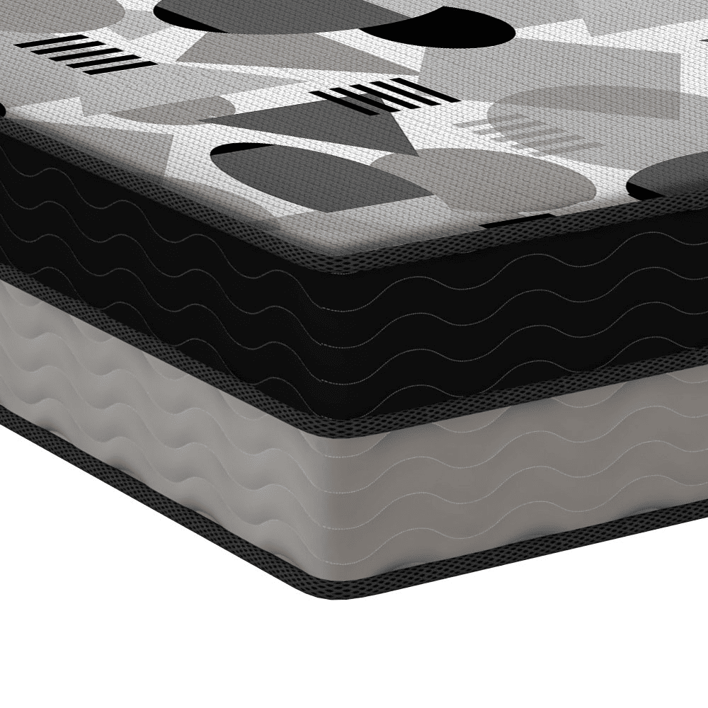 Colch&atilde;o Solteiro ISO Dupla Face Espuma D-28/33 + Placa EPS 88x188x20cm Ortobom, , large image number 2