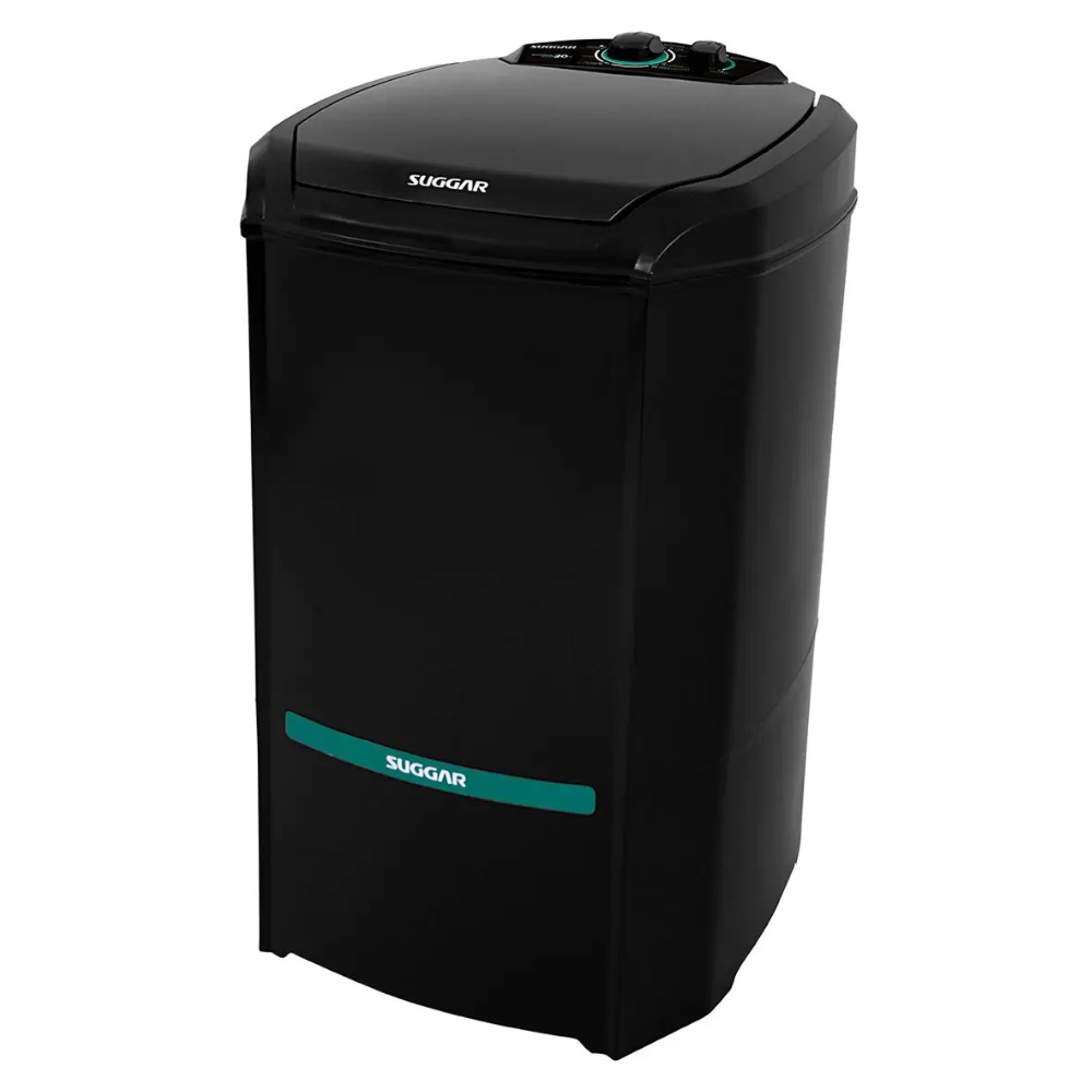Tanquinho de Lavar Roupas Suggar Semiautomático 20kg 220v LE2002 - Preto, Preto, large image number 4