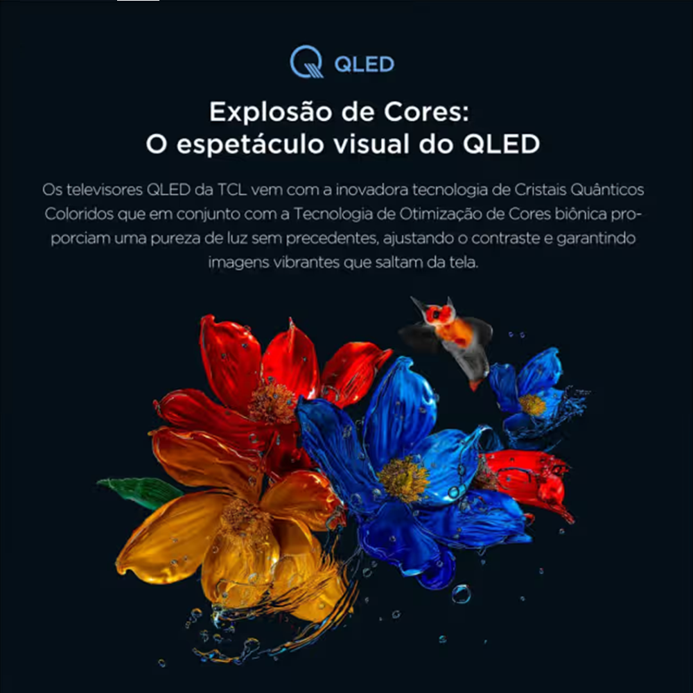 Smart TV 75 Polegadas TCL QLED 4K Wi-Fi Processador AIPQ Google Tv 3 HDMI 1 USB 75T6C, , large image number 5