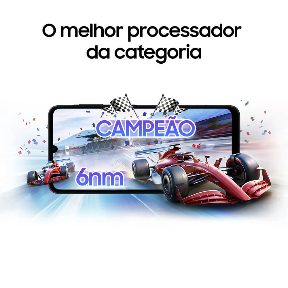 Smartphone Samsung A17 Cinza 256GB 8GB RAM Tela 6,7" C&acirc;mera Tripla + Selfie 13MP, , large image number 2