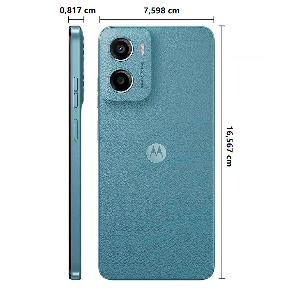 Smartphone Motorola Moto G05 Cinza 128GB 4GB RAM+8GB RAM Booster Tela 6,7" Câmera 50MP+Selfie 8MP, , large image number 5