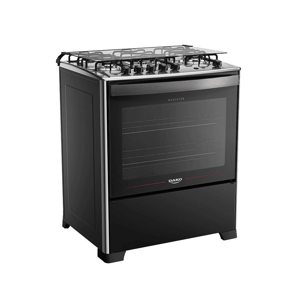 Fogão 5 Bocas Dako Mesa Inox Inox/Preto 220V Magister, , large image number 1