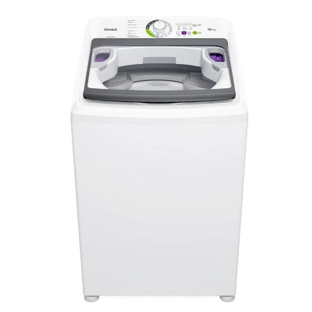 Máquina de Lavar Consul 15Kg CWH15AB com Dosagem Extra Econômica